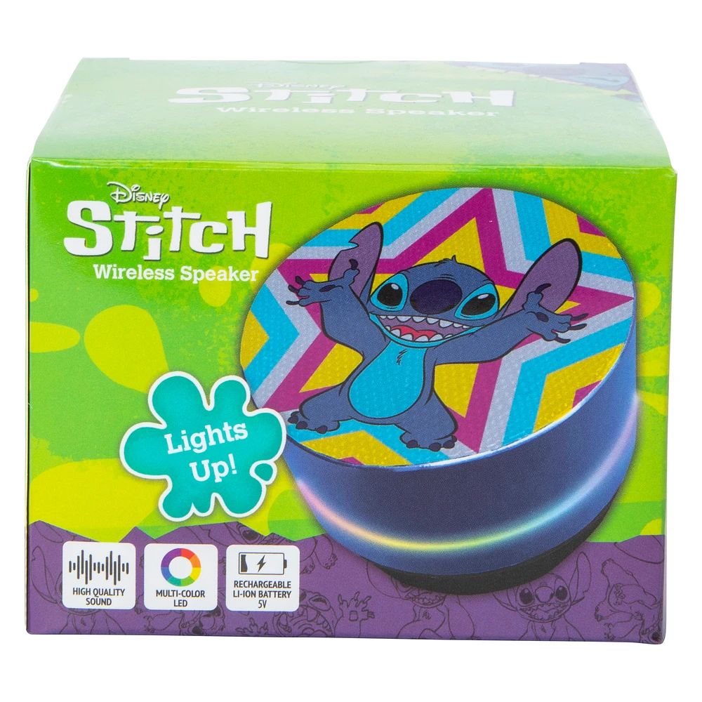 Disney Lilo & Stitch light up wireless puck speaker