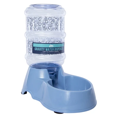 gravity water dispenser pet bowl 118 fl.oz