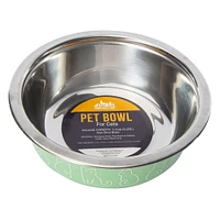 stainless steel cat bowl