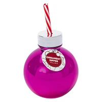 christmas ornament sipper cup 13.5oz