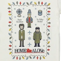 home alone™ cross stitch wet bandits graphic tee