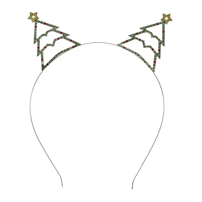 christmas tree holiday headband