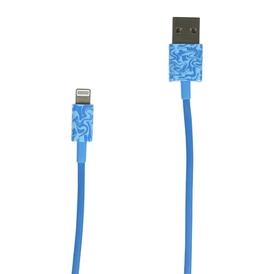 4ft Printed 8-Pin Charging Cable For iPhone® & iPad®