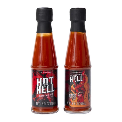 the modern gourmet™ scorched ghost hot sauce gift set