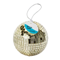 disco ball ornament 6in