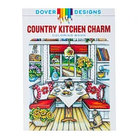 country kitchen charm coloring book