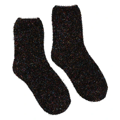 ladies tinsel boot socks