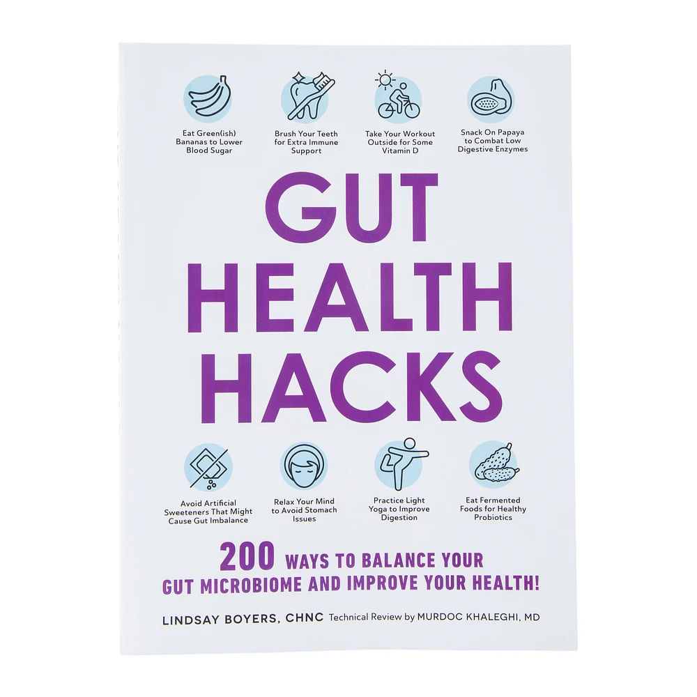 gut health snacks book