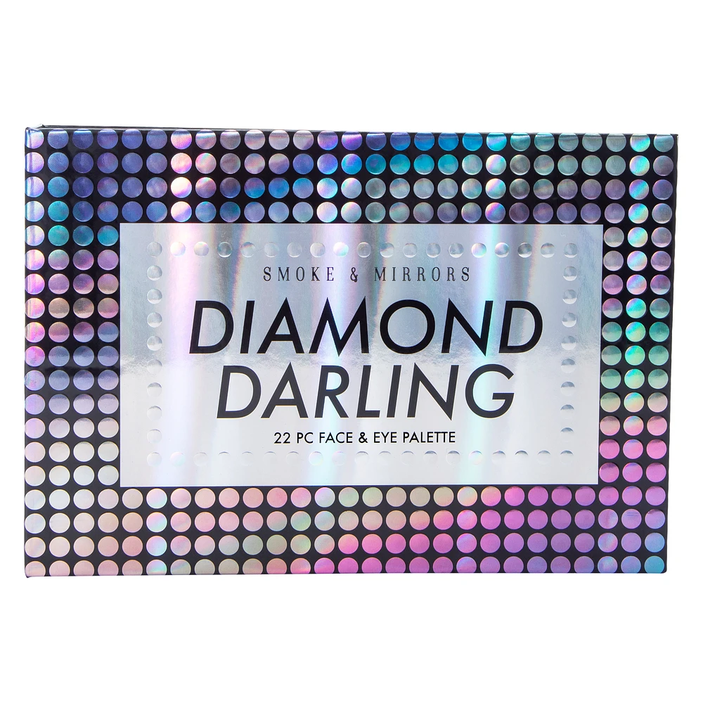 smoke & mirrors diamond darling face & eye palette 22-piece