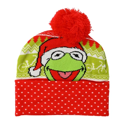 the muppets® kermit the frog™ christmas beanie hat