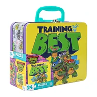 teenage mutant ninja turtles™ lunchbox with 24-piece puzzle