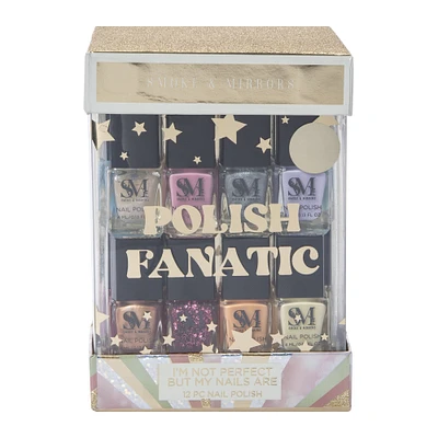 smoke & mirrors polish fanatic nail polish set 12-count