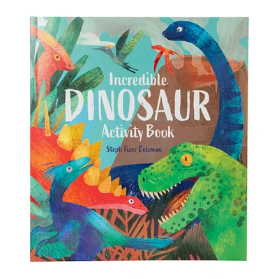 incredible dinosaur activity book