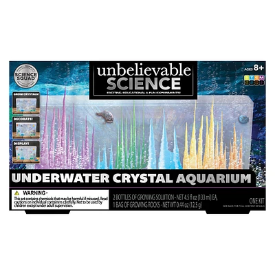 unbelievable science underwater crystal grow aquarium