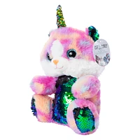 sequin animal plush