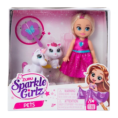 zuru sparkle girlz™ pets playset