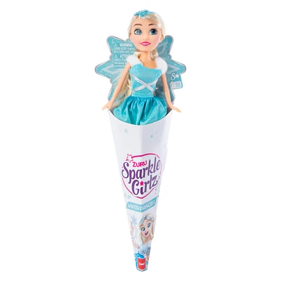 zuru sparkle girlz™ winter princess doll 10.5in