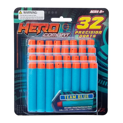 hero combat ammo precision darts 32-count