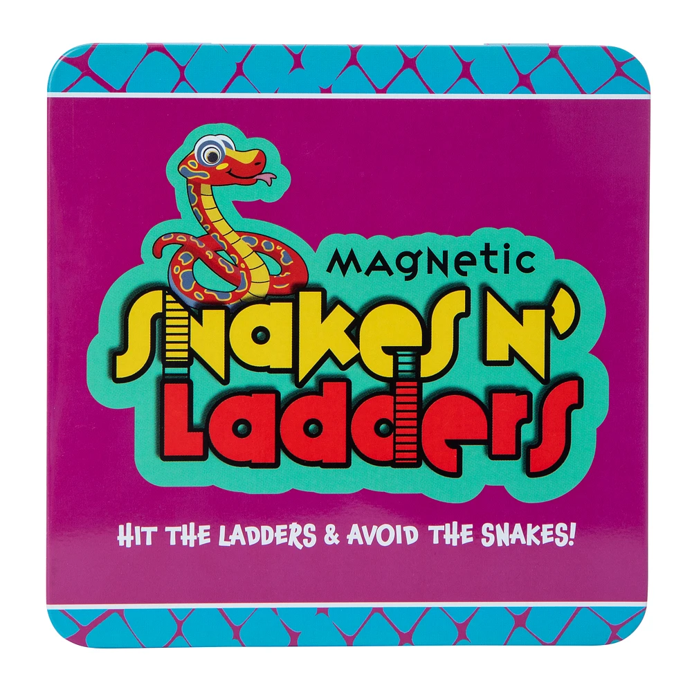 travel size magnetic snakes n' ladders game