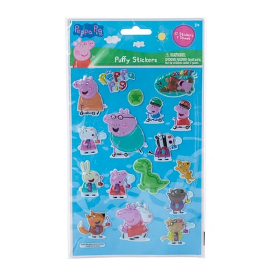 peppa pig™ puffy stickers 17-count