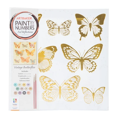 artmaker™ paint by numbers foil reflections set