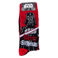 Star Wars mens holiday crew socks 2-pack