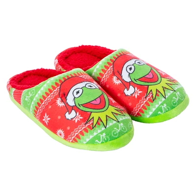 the muppets® kermit frog™ holiday slippers