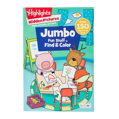 highlights® hidden pictures jumbo find & color activity book