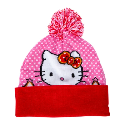 hello kitty™ gingerbread pom beanie