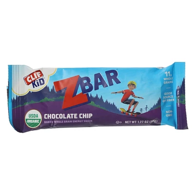clif kid® chocolate chip zbar® 1.27oz