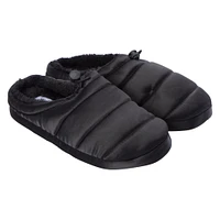 ladies quilted puffer slippers