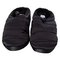 ladies quilted puffer slippers