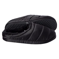 ladies quilted puffer slippers