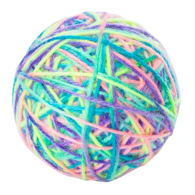 yarn ball cat toy