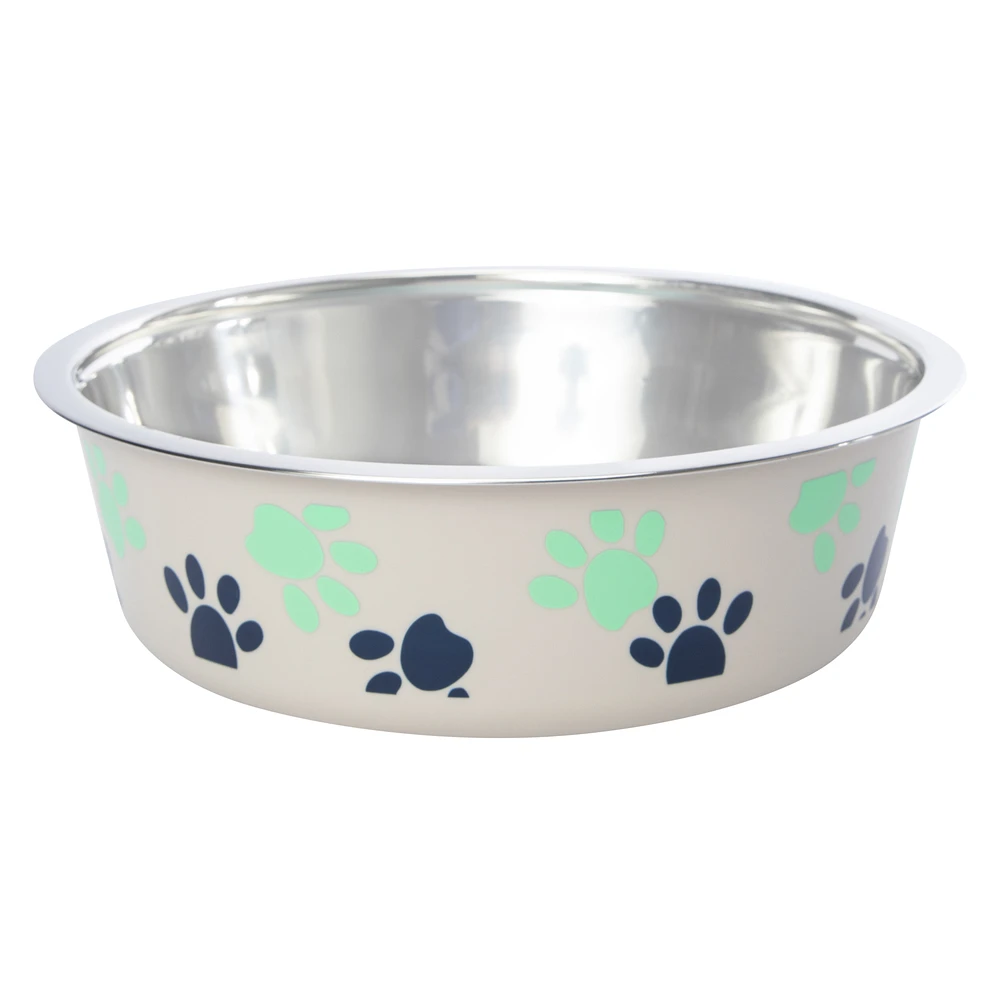 stainless steel pet bowl for large dogs 6.5 cups