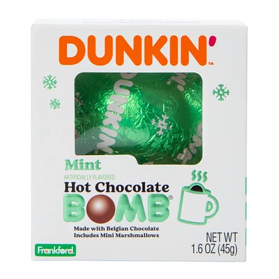 dunkin’™ mint hot chocolate bomb® 1.6oz