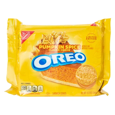 limited edition pumpkin spice oreo® cookies 12.2oz