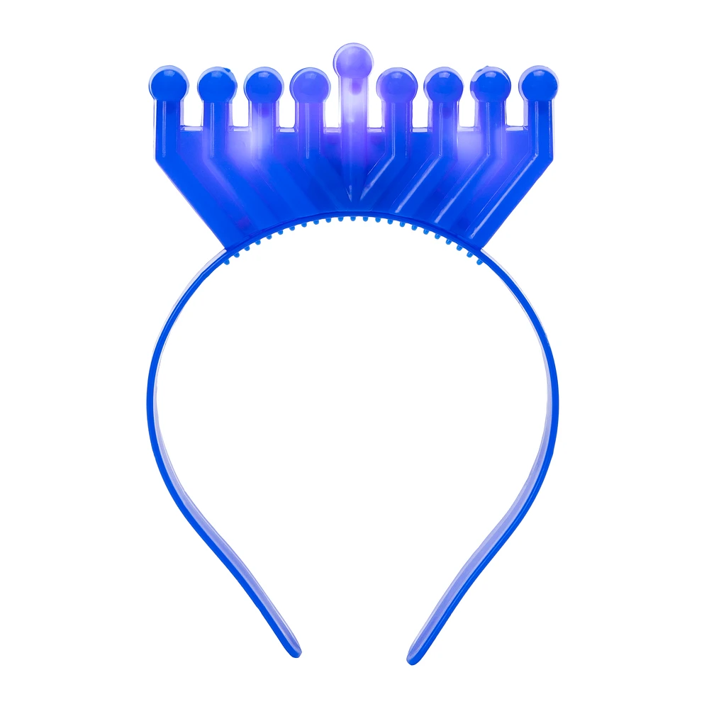 light up menorah headband