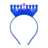 light up menorah headband