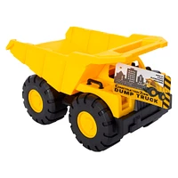 construction zone toy dump truck