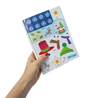 sparkly christmas activity case with over 1000 stickers