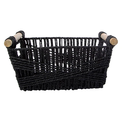 woven storage bin 8in x 12in