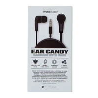 Ear Candy Wired Earbuds With Protective Case