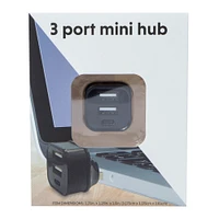 3-Port USB-A & USB-C Mini Hub