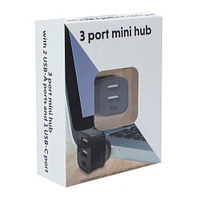 3-Port USB-A & USB-C Mini Hub