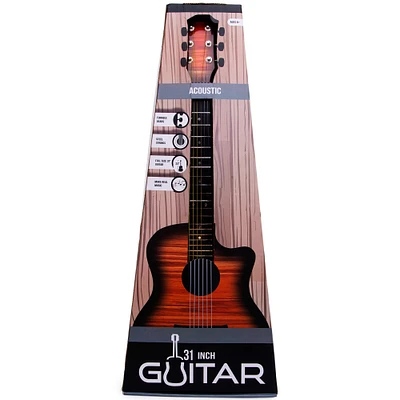 31in Acoustic Guitar w/ Steel Strings