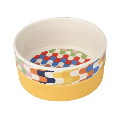 Jonathan Adler™ Bargello Duo Pet Bowl - Small (Holds 1 Cup)