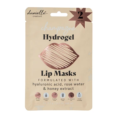 Danielle Creations® Hydrogel Lip Masks 2-Count