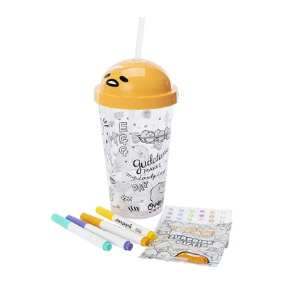 Gudetama The Lazy Egg™ Doodle Tumbler Cup