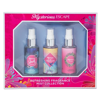 Mysterious Escape Refreshing Fragrance Mist Collection 3-Piece Set